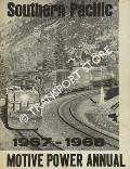 Southern Pacific Motive Power Annual 1967 - 1968 by STRAPAC, Joseph A.